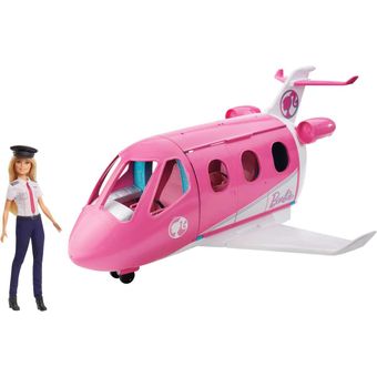 Boneca Mattel Barbie E Veículo Jatinho De Aventuras