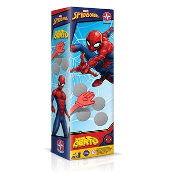 Jogo Estrela Tapa Certo Marvel Spider-Man