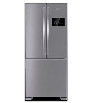 Refrigerador French Door Brastemp de 3 Portas Frost Free Side Inverse com 554L BRO85AK