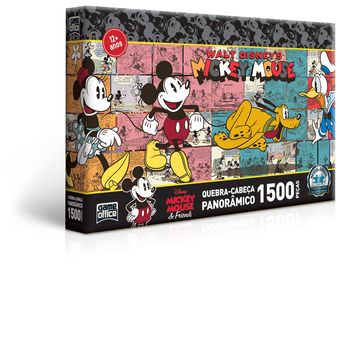 Quebra-Cabeça - 1500 Peças - Disney - Turma do Mickey Mouse - Toyster
