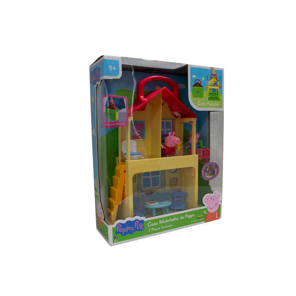 Playset e Mini Figuras - Peppa Pig - Casa da Peppa - Diversão