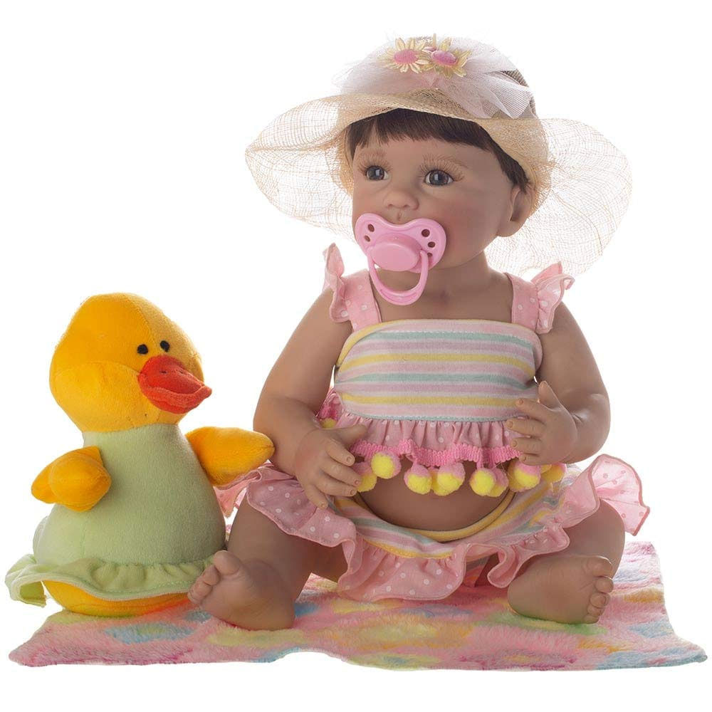 Boneca Bebê - Reborn - Laura Baby - Beca - Shiny Toys