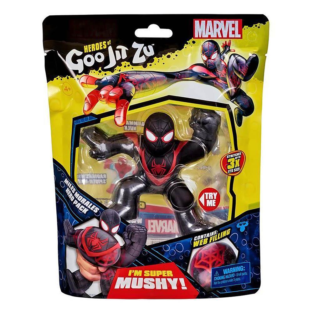 Boneco Elástico que Estica Miles Morales - Goo Jit Zu Marvel - Escorrega o  Preço