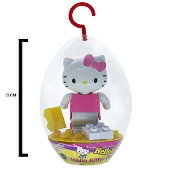 Blocos de Montar - Hello Kitty - Ovo Divertido - Embalagem de Páscoa - Monte Líbano