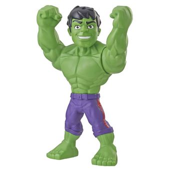 Figura Articulada - 25  cm - Disney - Marvel - Super Hero Adventure - Mega Mighties - Hulk - Hasbro