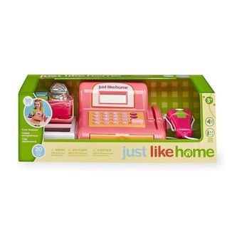 Caixa Registradora - Just Like Home - Rosa - New Toys