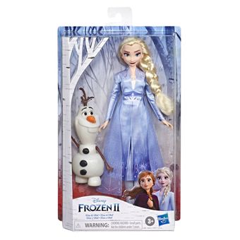 Conjunto De Bonecos - Disney - Frozen 2 - Elsa e Olaf - Hasbro