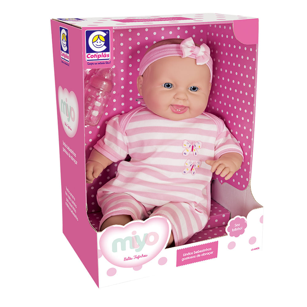 Boneca Bebê - Reborn - Laura Baby - Mini Isabelly - Shiny Toys