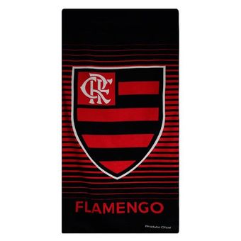 Toalha De Banho Buettner Flamengo Oficial 1,40x0,70