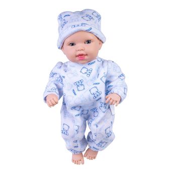 Boneco Bebê - Miyo Menino - Com Acessórios e Sons de Bebê - Cotiplás
