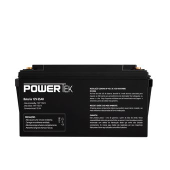 Bateria 12V 65AH Powertek - EN024X [Reembalado]