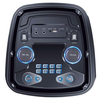 Caixa de Som Pulse Pulsebox Efeito de LED Bluetooth AUX/ USB 1000W - SP359OUT [Reembalado]