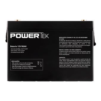 Bateria 12V 90AH Powertek - EN027X [Reembalado]