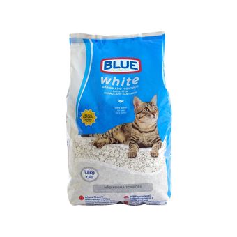 Areia para Gatos White 1,8kg Blue - PP017X [Reembalado]