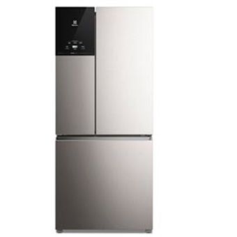 Refrigerador Multidoor Efficient Electrolux de 03 Portas Frost Free com 590 Litros AutoSense e Inverter Inox Look -