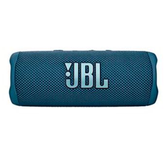 Caixa de Som Bluetooth JBL Flip6 Azul até 12h de Bateria, à Prova D´água IP67, Proteção de Carregamento USB 20W Rms