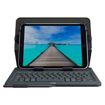 Capa com Teclado Universal Folio Logitech Preta para Tablets Android, Apple ou Windows de 10" - 920-008334