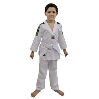 Kimono Do Bok Taekwondo Infantil Shinai Start com Faixa
