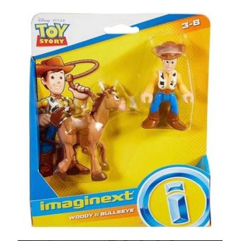 Mini Figuras Básicas - Imaginext - Disney - Pixar - Toy Story 4 - Wood e Bala no Alvo - Fisher-Price