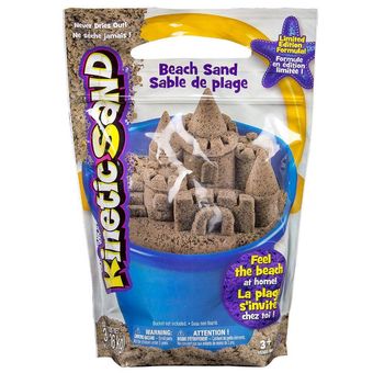 Areia para Modelar - Massa Areia - Kinetic Sand - Natural - Sunny